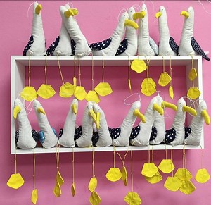 Handgemachtes Lavendelsäckchen: Küstenbaumwolldekor - Etsy.de