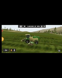 FS 20 || Farming Simulator 20 || Grass Cuttings With two machine #shorts #rtfsgaming #viral #short