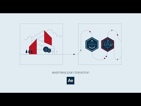 Seamless PAN Transition (After effects tutorial)