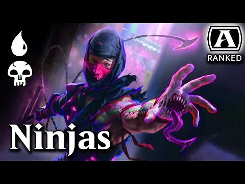 Ninjutsu Ninjas - Kamigawa Standard - Ranked - MTG Arena