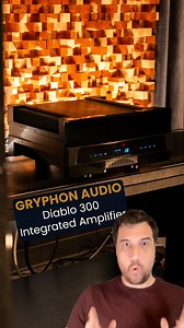 😎 Gryphon Audio Designs Diablo 300 Stereo Integrated Amplifier 😎 #FreshArrivals "Gryphon Audio Designs’ Diablo 300 is a unique audio component. Its visual or electronic design is unlike that of any other high-end component I’ve seen, and its build quality is exceptional. The Diablo 300 is designed to easily corral any speaker on the market -- it never broke a sweat, even when I presented it with a challenging load and pushed it hard. Its sound quality is of high caliber -- it delivered some of