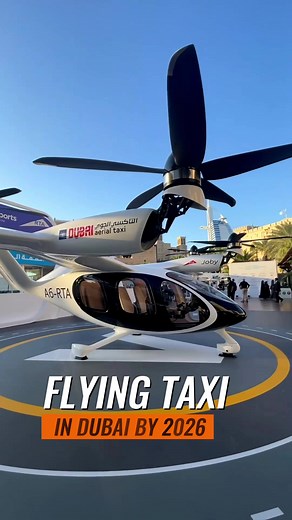 Book Your Next Ride in Dubai's Flying Taxis | Cut Down Travel Time