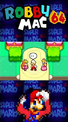 Which Peach is real? #mario #spritesanimation