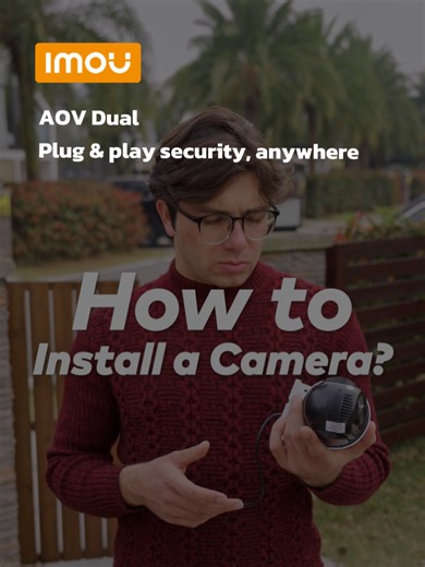 Plug & play security, anywhere ☀️❄️ Easy to install, built for real weather — AOV Dual keeps charging even at -15°C. Powered by 8W solar 10,000mAh battery, with Wi-Fi or 4G LTE connectivity. No cables. No limits. Just protection. 🔋📡 #SolarCamera #AOVDual #SmartSecurity #EasySetup #4GLTE #WiFi #imou
