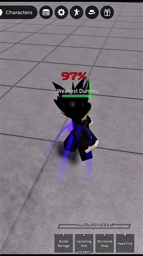 This invisibility glitch is insane in TSB #TheStrongestBattleground #Shorts #Invisibility