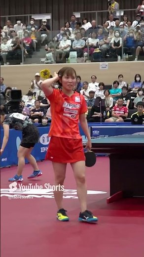 黄金世代対決 フルゲーム8-10からの大逆転！伊藤美誠が平野美宇を破る #shorts
