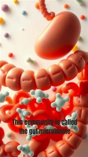 What Is the Gut Microbiome? | The Secret World Inside Your Gut 🦠#guthealth #gutmicrobiome