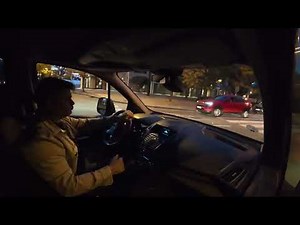 🌙 Night Drive ASMR | Ford Transit Connect POV for Deep Relaxation
