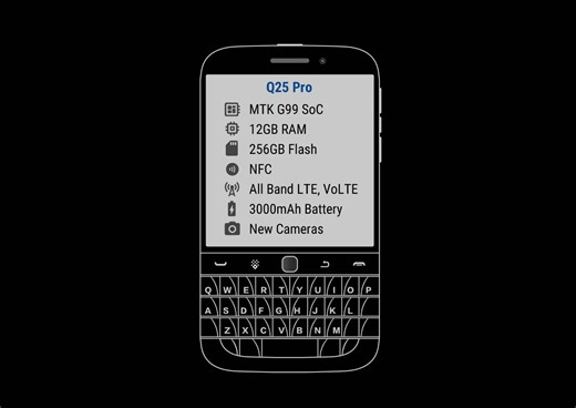 Zinwa Q25 fa rivivere un mitico BlackBerry e lo rende attuale