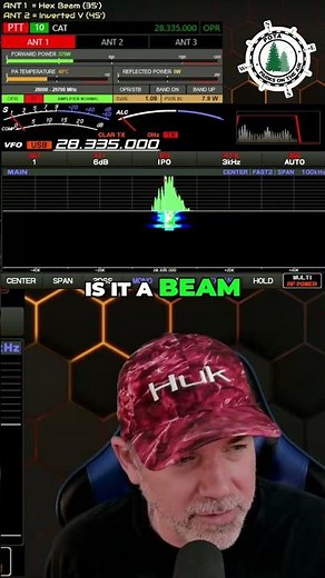 Portable Yagi Antenna: Amazing Signal from Italy! IW2MJQ