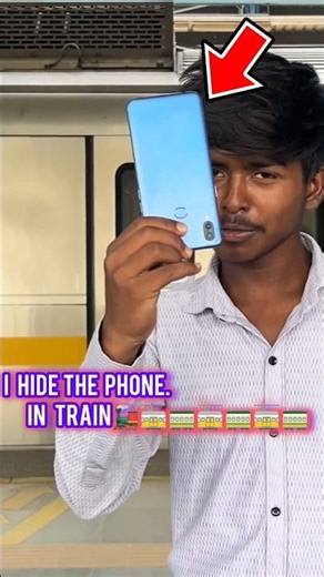 Secret Phone in Metro #hard #challenge #viral