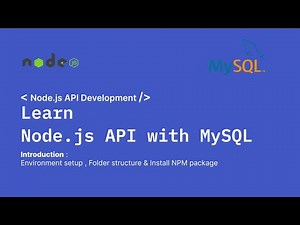 Node.js API with MySQL Step-by-Step Guide | #1 Introduction: Environment set up | Hindi | REST API
