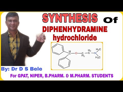 Synthesis of Diphenhydramine hydrochloride