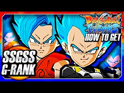 Dragon Ball Fusions 3DS English Guide: How To Get SSGSS Blue Goku & Vegeta! (G Rank Scouting Guide)