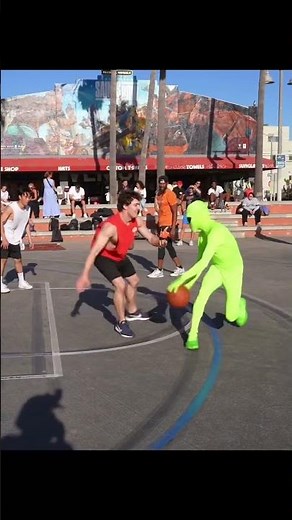 Alien EMBARRASSES Humans at Basketball