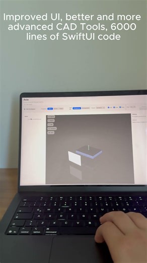 Making my own CAD Program as a 12 year old #cad #tech #update #coding #robotics