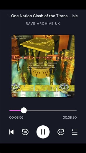 Micky Finn w/ Stevie Hyper D & Skibadee One Nation - Clash of the Titans 96 - Island Ilford ** We are an archive of rave tapes for 15 years sharing classic cassette tapes from raves and radio from the 80’s and beyond. 50k followers on @Mixcloud We are currently deep in 1995, but here is a classic from 1996 as we go through the years 30 years from when they happened.**