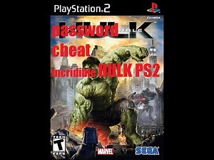 password-cheat THE INCRIDIBLE HULK PS2