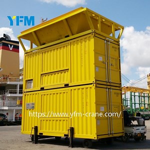 Yfm Widely Used Movable Containerized Port Bagging Machine Unit