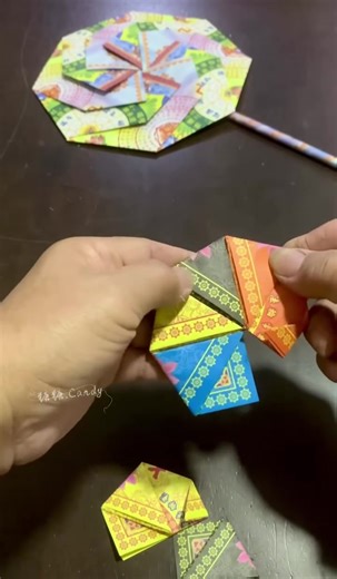 棒棒糖 摺紙教学视频 | 糖糖 Candy