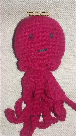 Easy Crochet Toys" Octopus"🐙 #crochet #crochetpattern