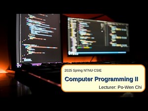 2025 Spring Computer Programming II: Structure + File