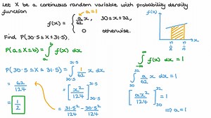 Using Probability Density Functions of Continuous Random Variables to Find Probabilities