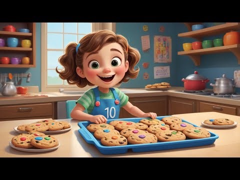 Cookie Subtraction Song | Fun Math Learning for Kids (Ages 4-7)