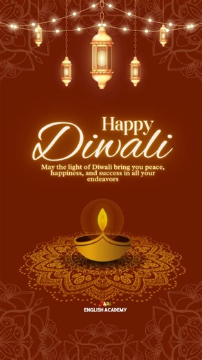 32K views · 20 reactions | Bari English Academy wishes you all a Happy Diwali filled with love, laughter, and learning!❤️✨ | Bari English Academy | Facebook