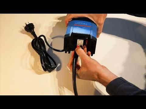 How to connect the Victron Energy Blue IP22 12/30(1) Smart Charger (AU/NZ Model) to a Battery