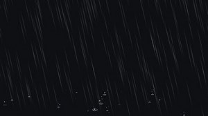 Cartoon Rain Shower - Transparent Animation Loop