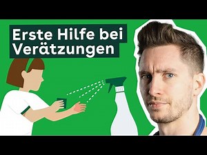 Was tun bei Verätzung: Erste Hilfe für Augen, Haut & bei Verschlucken