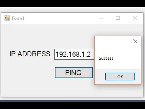 VB.NET - Ping IP Address