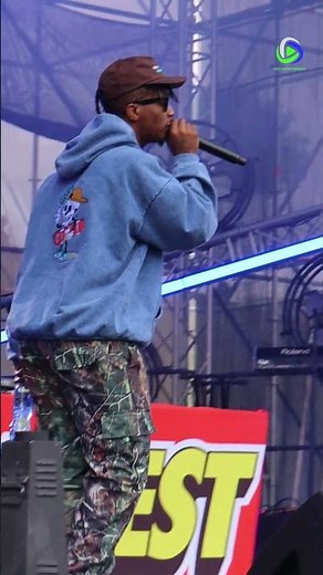 Emtee performing “Ameni” at Cotton Fest 2024