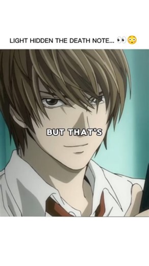 Nuzokai on Instagram: "LIGHT HIDDEN THE DEATH NOTE... 👀😳 #anime 𝗔𝗻𝗶𝗺𝗲: Death Note 𝗦𝗲𝗮𝘀𝗼𝗻: Season 1 (37 Episodes) 𝗥𝗮𝘁𝗶𝗻𝗴: 9.0/10 – IMDb (Approximate) 𝗚𝗲𝗻𝗿𝗲: Psychological Thriller – Mystery – Supernatural – Crime 𝗦𝘁𝗮𝘁𝘂𝘀: Completed (2006–2007) ​𝗣𝗹𝗼𝘁: Bored but brilliant high school student Light Yagami discovers the Death Note, a supernatural notebook dropped by a Shinigami (death god) named Ryuk. The notebook grants its user the power to kill anyone whose name an