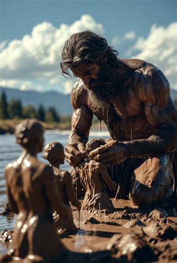 Prometheus, a rebellious Titan, shaped the first humans from clay and felt compelled to help them survive in a cold, unforgiving world. Defying Zeus and the gods of Olympus, he secretly stole the sacred fire—symbol of knowledge, warmth, and power—and delivered it to humanity, igniting their rise from darkness. But the price of his compassion was severe: Zeus ordered Prometheus chained to a remote mountain, where an eagle punished him each day for his transgression. His myth endures as one of hum