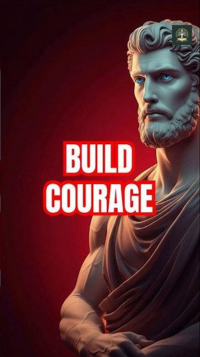 This is How Courage Actually Works #stoicism #wisdom #shorts