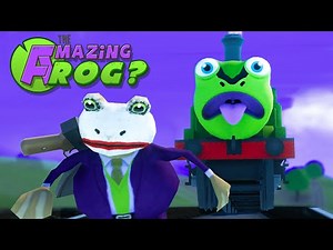Joke Frog Summons the New FROG TRAIN - Amazing Frog 204
