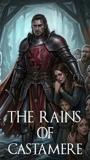 Game of Thrones Concept The Rains of Castamere