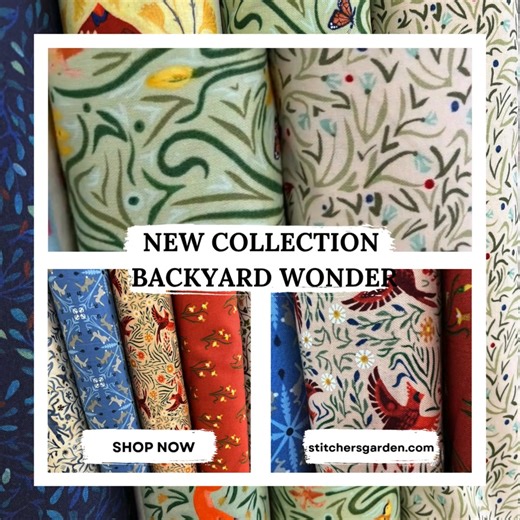 New collection from Adam Trest from HGTV Backyard Wonder. Available now at Stitchers Garden. | Stitchers Garden