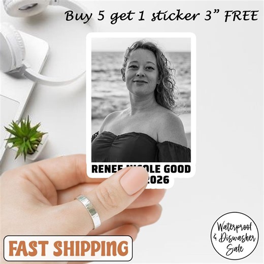 Renee Nicole Good Sticker, 1990-2026 Rip Renee Nicole Good Sticker, Rip - Etsy Canada