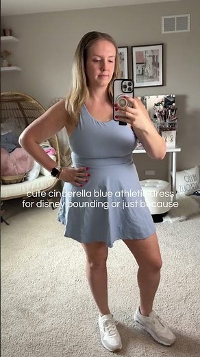 Disney Bounding as Cinderella in a Bathroom-Friendly Athletic Dress 👗
