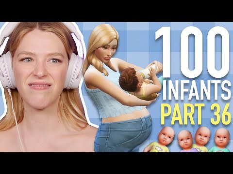Can You Have 100 Babies In One Lifespan In The Sims 4? | 100 BABY CHALLENGE SPEEDRUN | Part 36
