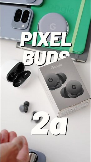 Google Pixel Buds 2a UNBOXING - Black