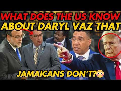 If This Was PNP… Would He Still Be In Cabinet? Why Did America REALLY Revoke Daryl Vaz’s Visa?