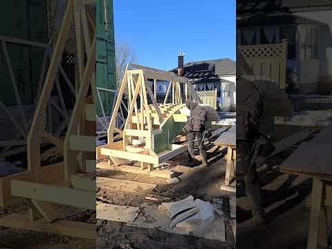 Framing an Eyebrow Dormer