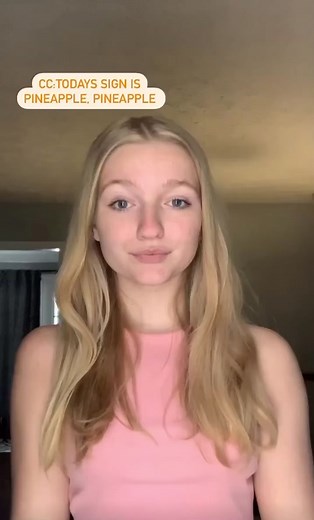 Pineapple in Sign Language | ASL Sign for Pineapple