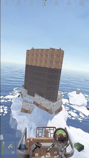 PLEASE dont touch my 20k HQM iceberg build #rust #raid #armored