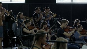 Behind the scenes of the Orchestra Show we did at Jazz Festival! 🎺🎻 | Apashe