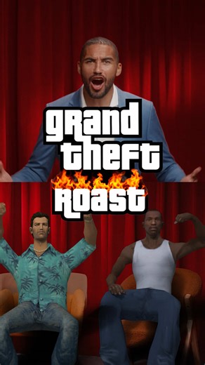 Grand Theft Roast: CJ, Tommy & Claude 🔥 Coming Soon The world’s first stand-up / comedy show where AI characters brutally roast each other with offensive, no-holds-barred jokes - in the classic roast format. Each character’s intelligence is recreated using a hybrid mix of three cutting-edge LLMs: ChatGPT 5.2 PRO, Gemini 3 PRO, and Grok 4.1. Can AI outwit real comedians, match their sharpness, and maybe even put them out of a job? We’ll find out very soon. 🎤 Premiere: January 2026 #gta #standup